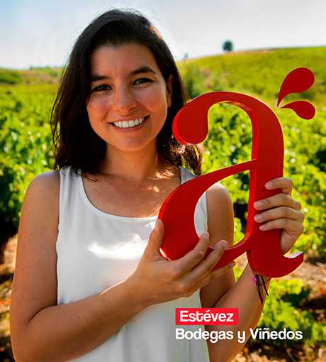 Laura Estevez, viñedos