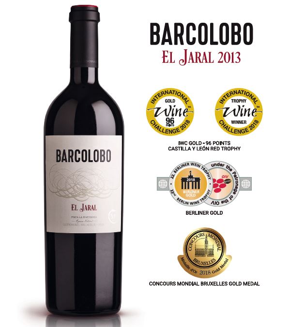 Barcolobo El Jaral 2013, medalla de Oro en la Berliner Wein Trophy