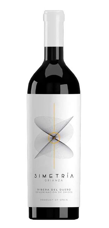 tinto simetria crianza - vinos ribera del duero