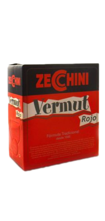 Box 3 litros Vermut rojo Zecchini