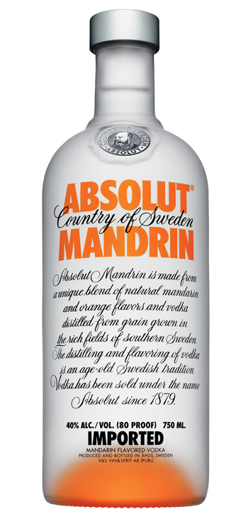 Vodka Absolut Mandarina
