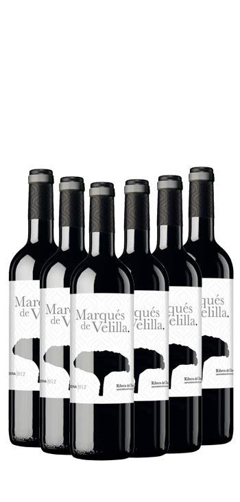 Pack Vino Tinto Marques de Velilla Reserva 6 botellas