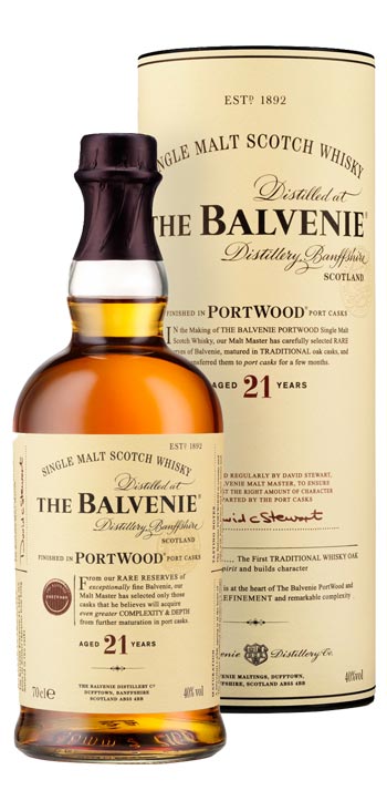 Whisky The Balvenie 21 años 