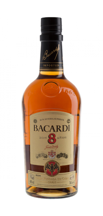Rum Bacardi 8 Años
