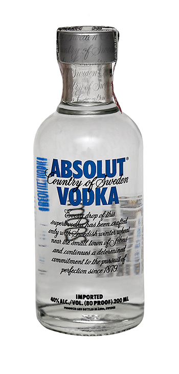 Miniatura Vodka Absolut 120 Unidades