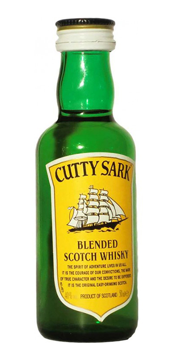 Miniatura Whisky Cutty Sark 