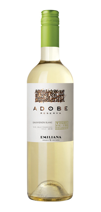 Vino Blanco Adobe Reserva Emiliana Organic Vineyards Sauvignon Blanc