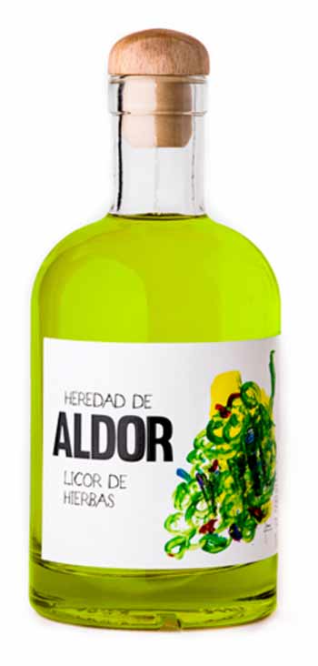 Liqueur aux herbes Heredad Aldor