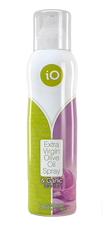 Aceite de Oliva Virgen Extra iO en Spray Ajo 200ml