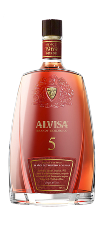 Comprar Brandy Ecologico Alvisa 5 años - Venta de brandy barato