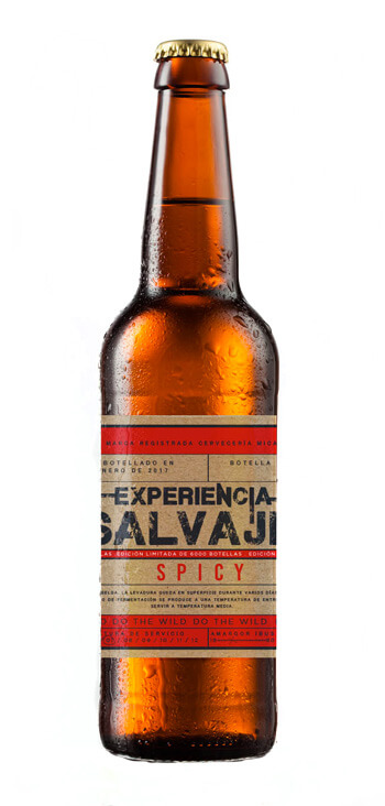 Cerveza Experiencia Salvaje Spicy 33CL