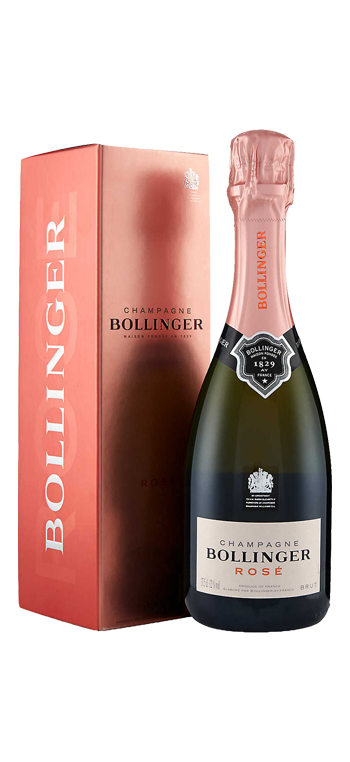 Champagne Bollinger Rosé com 37,5cl