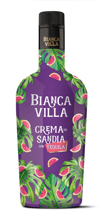 Crema de Sandia con Tequila Bianca Villa 