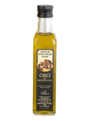 Aceite de Oliva Virgen Extra Oro del Mediterraneo Botella 250ml