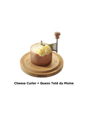 Cheese Curler Boska Geneve + Queso Suizo Tetê Du Moine (900 Grs Aprox.)