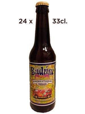 Cerveza Artesana Badum Trigo, Caja 24 Unidades 33 Cl