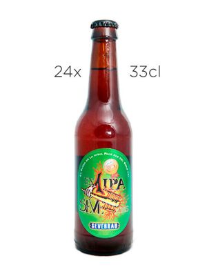 Cerveza Artesana Sevebrau Ex1 IPA. Caja de 24 tercios