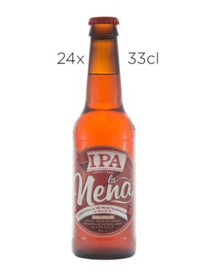 Cerveza Artesana La Nena IPA. Caja de 24 tercios