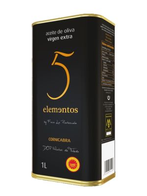 Aceite de Oliva 5 Elementos Cornicabra Lata 1 Litro