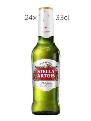 Cerveza Stella Artois. Caja de 24 Tercios
