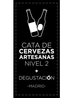 Cata de Cervezas Artesanas Nivel 2 + Degustación