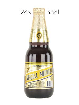 Caja 24 Tercios Cerveza Negra Modelo
