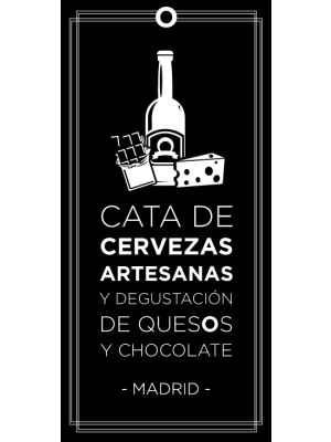 Cata de Cervezas en Madrid Dégustation de bières artisanales + Fromage et dégustation de chocolat à Madrid