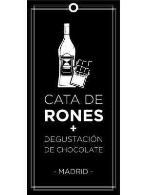 Rone tasting with chocolate tasting in Madrid