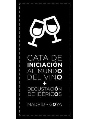 Cata de Iniciación al mundo del vino + Degustación de Ibéricos en Goya