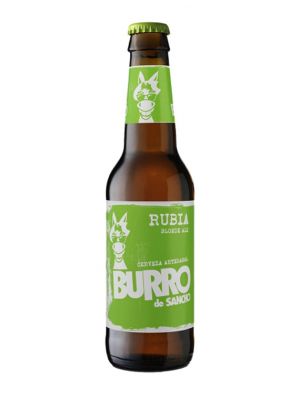 Cerveza Artesana Burro de Sancho Rubia