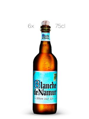 Cerveza Blanche de Namur - Caja de 6 botellas 75cl