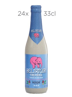 Cerveza Delirium Tremens 33cl. caja de 24 botellas