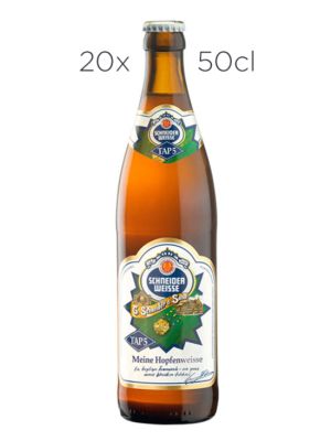 Cerveza Schneider Weisse Tap 5 Meine Hopfen-Weisse. Cajas de 20 botellas de 50cl.