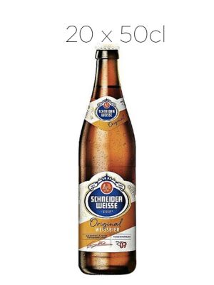 Cerveza Schneider Weisse Tap 7 Meine Hopfen-Weisse. Caja de 20 botellas de 50cl.