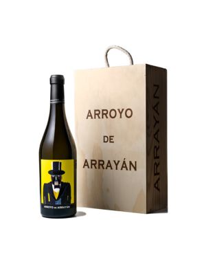 Estuche Madera Arroyo de Arrayán Blanco - 2 Botellas