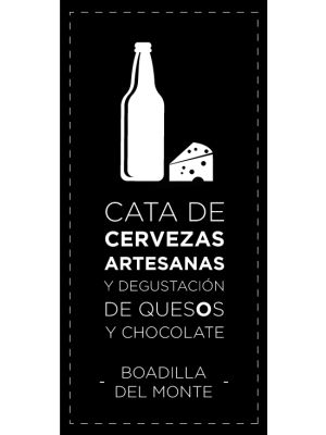Degustação de cerveja artesanal + degustação de queijo e chocolate em Madri - Boadilla del Monte
