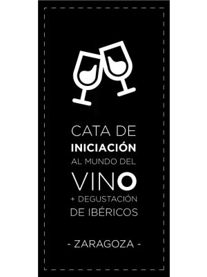 Cata de Iniciación al mundo del vino + Degustación de Ibéricos en Zaragoza