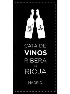 Ribera del Duero Vin vsin degustando Rioja em Madri