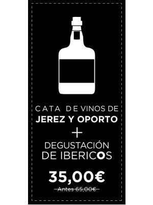 Cata de Vinos de Jerez vs Vinos de Oporto con Degustación (Madrid)