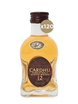 Whisky Cardhu miniatura 120 Unidades