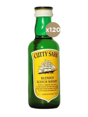 Miniatura Whisky Cutty Sark 120 Unidades