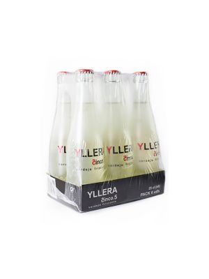 Pack de 6 Vino Blanco Yllera 5.5 Verdejo Frizzante 25cl
