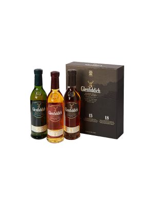 Whiskys / Bourbons Pack Whisky Glenfiddich 12+15+18 años de 20cl