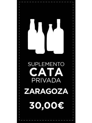 Suplemento Para Cata Privada 30€ en Zaragoza