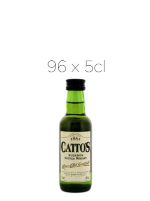 Whisky Catto's Blended Scotch Caja 96 Miniaturas de 5cl