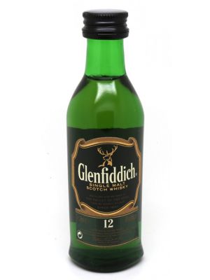 Whisky Glenfiddich de Malta Miniatura 5cl (Caja de 192 unidades)