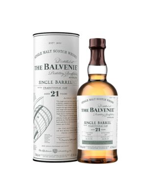 Whisky The Balvenie Single Barrel Traditional Oak Aged 21 Años