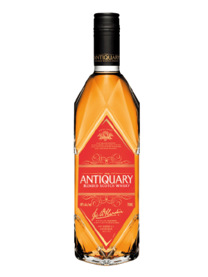 Whisky The Antiquary Blended Scotch Etiqueta Roja