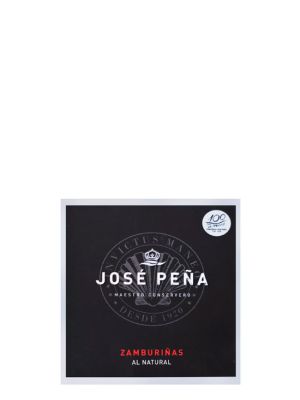 Zamburiñas al Natural Jose Peña Lata 125gr