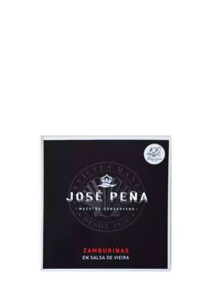 Zamburiñas en Salsa de Vieira Jose Peña Lata 125gr